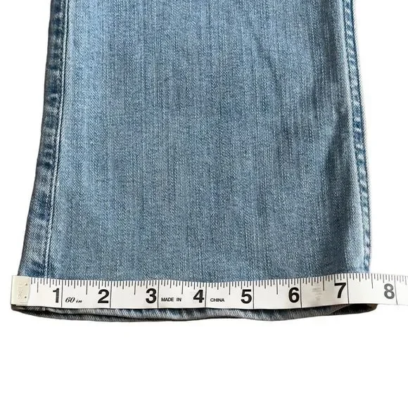 HOLLISTER Light Wash Straight Jeans Size W30 L33 - Picture 7 of 14